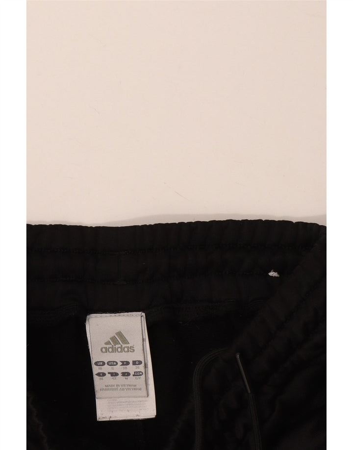 Pantaloni de trening ADIDAS pentru femei UK 10 Poliester negru mic