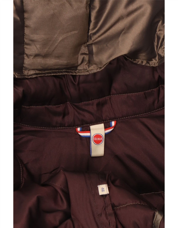 Jachetă căptușită cu glugă Colmar pentru femei IT 46 Large Brown