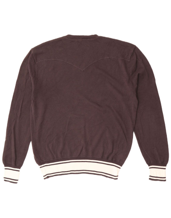 Pulover pentru bărbați Levi's Crew Deck Jumper XL Maro Bumbac