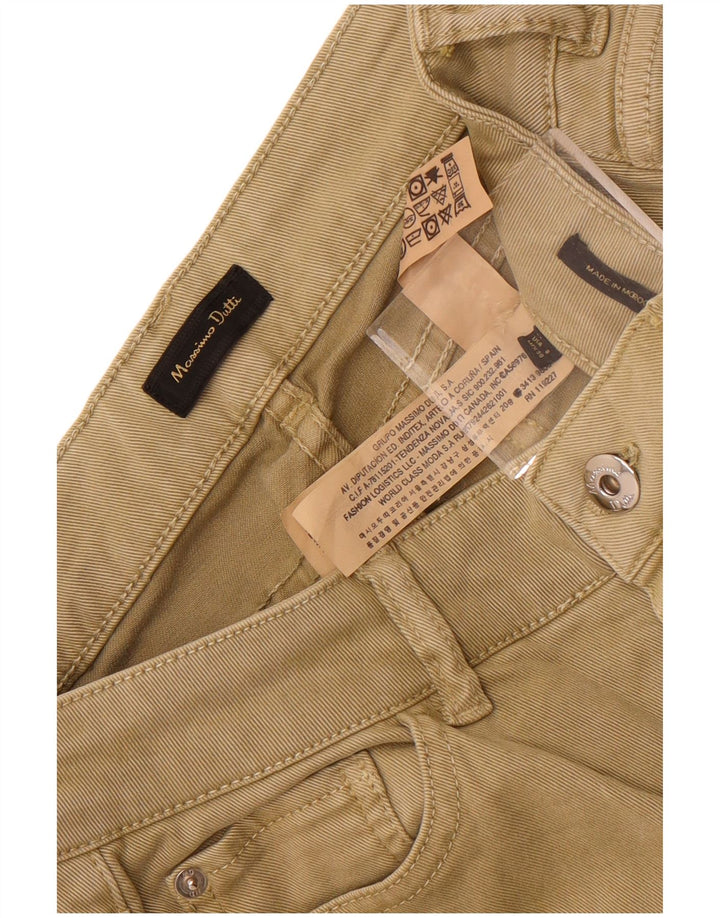 Massimo Dutti Pantaloni cargo skinny pentru femei EU 40 Medium W30 L29 Kaki