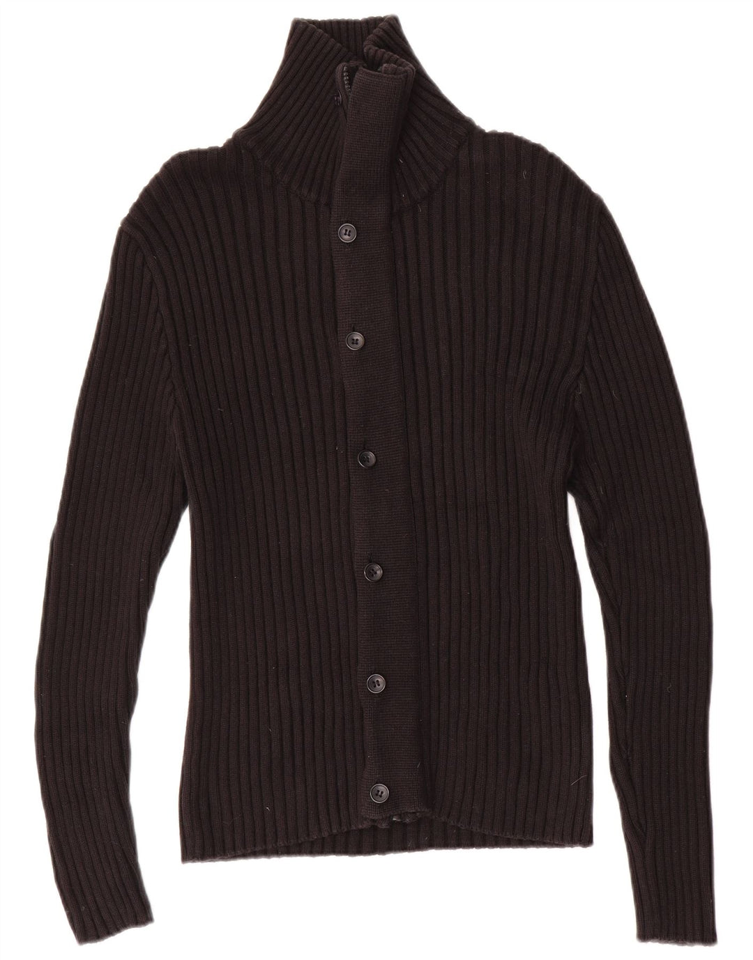 Pulover cardigan pentru femei Sasch UK 16 mare, negru, bumbac