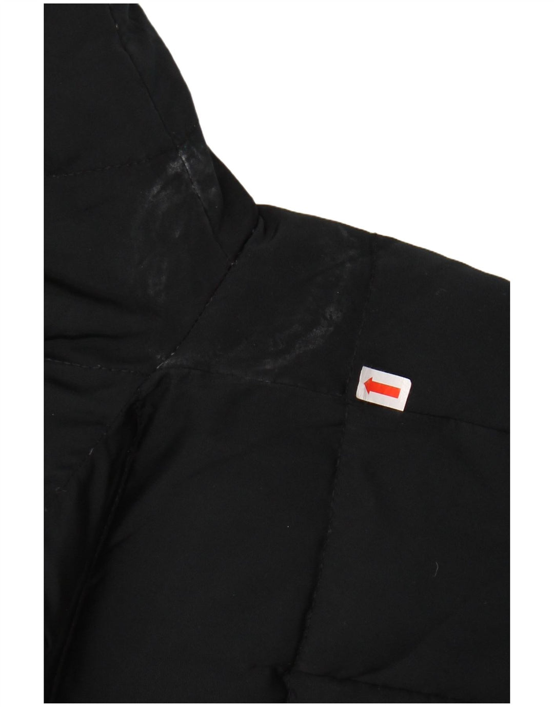 Jachetă căptușită cu glugă pentru femei ZARA UK 12 Medium Black