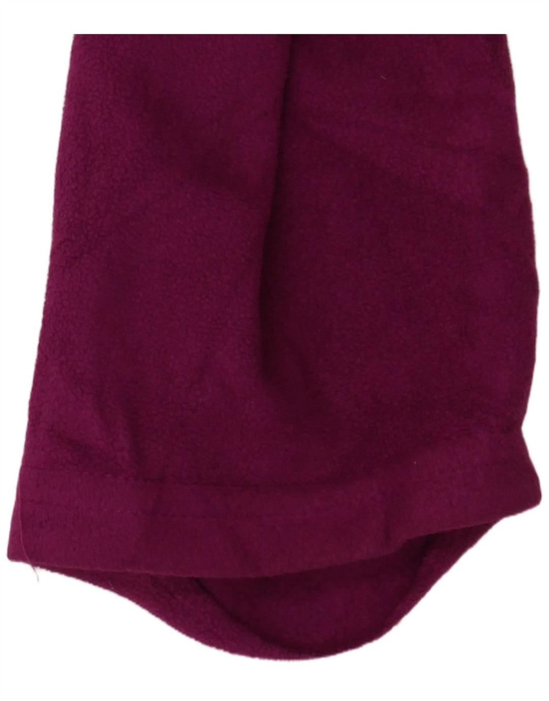 EDDIE BAUER Pulover pentru femeie cu fermoar și gât din lână UK 16, mare, violet, poliester