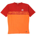 Tricou grafic Asics pentru bărbați Top mare portocaliu Colorblock