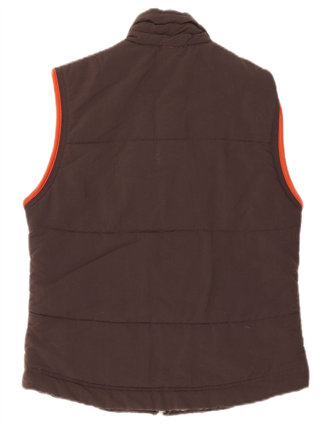 Gilet căptușit pentru femei Adidas UK 10 Small Brown Poliamidă