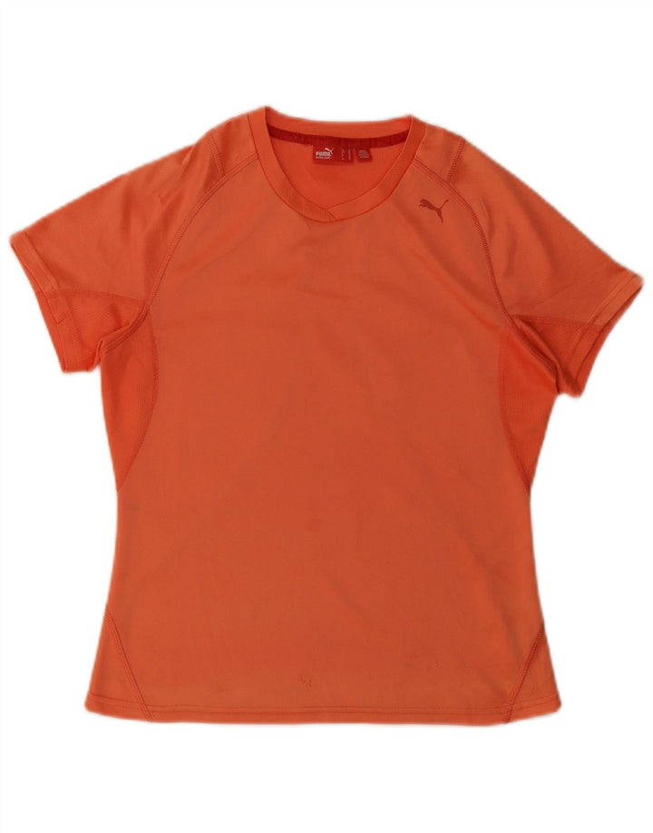Tricou pentru femei Puma Top UK 12 Poliester portocaliu mediu