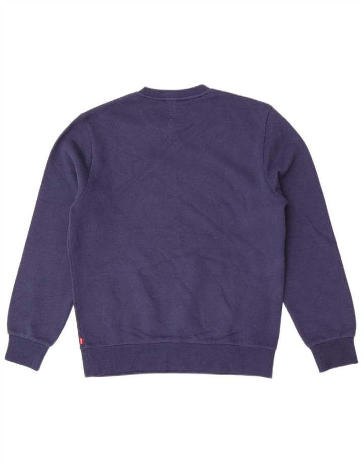 Pulover pentru bărbați Levi's Graphic Standard Fit Pulover Mic Bleumarin Clasic