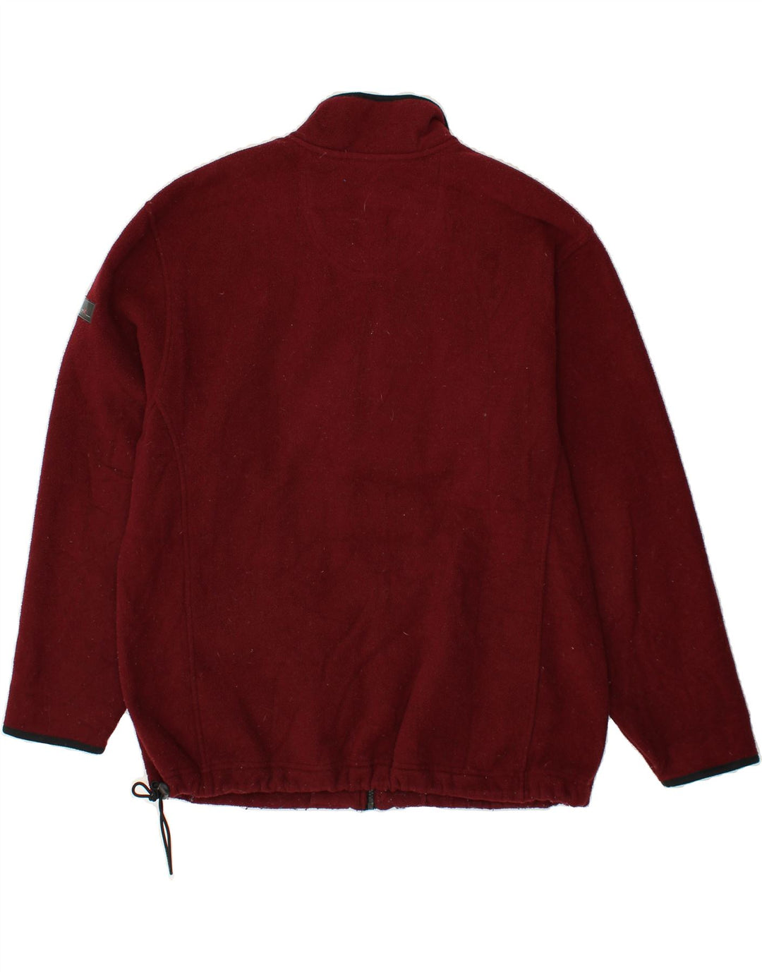 IZOD Mens Fleece Jacket UK 40 Large Red Polyester Vintage Izod and Second-Hand Izod from Messina Hembry 