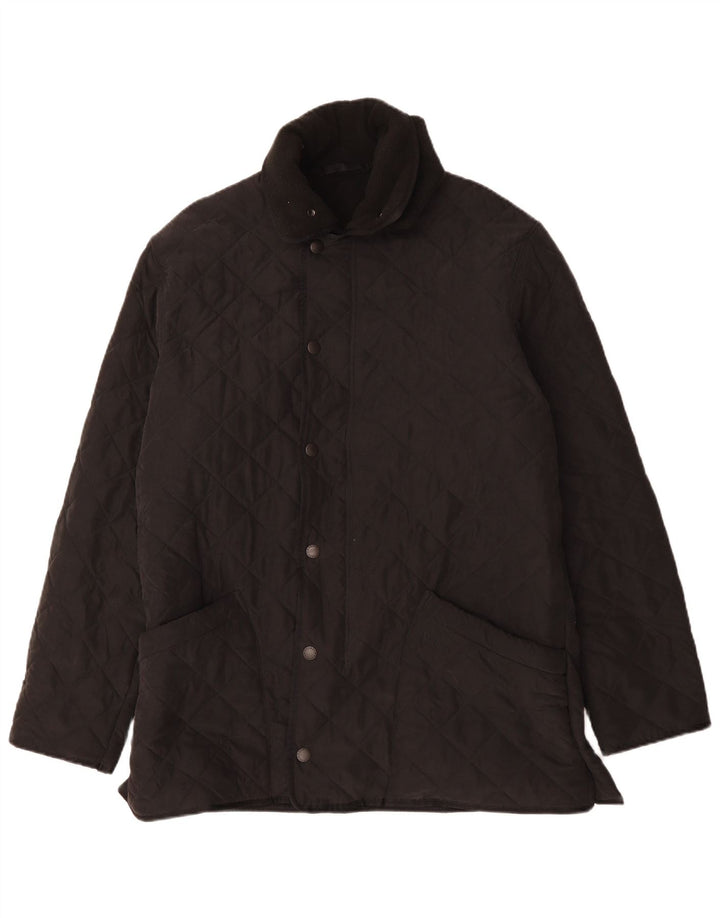BARBOUR Jachetă matlasată pentru bărbați UK 40 Large Black
