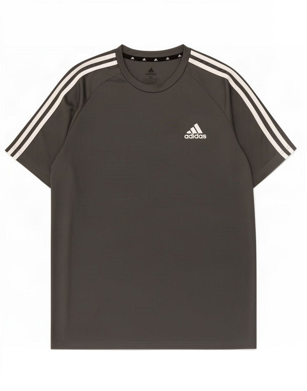 Tricou pentru bărbați Adidas Aeroready Top Medium Gri Poliester