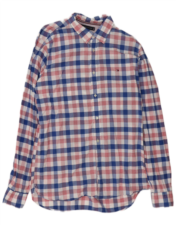 Cămașă pentru bărbați Tommy Hilfiger Slim Fit, mare, multicolor, din bumbac