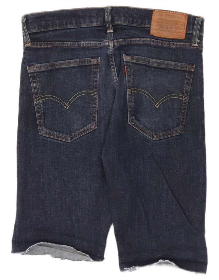 Pantaloni scurți Levi's 510 Denim W32 Medium Bluemarin Bumbac