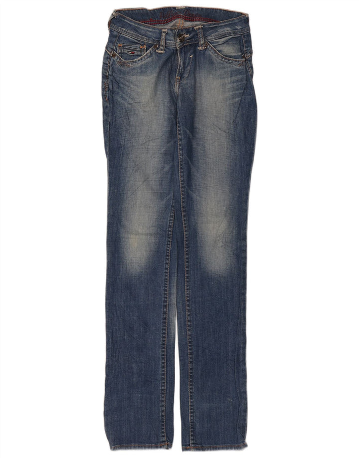 Blugi drepti pentru femei Tommy Hilfiger W26 L34 Bumbac albastru