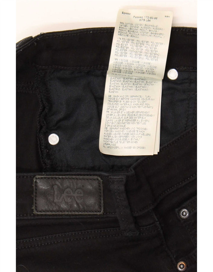 Blugi Lee Marion drepte pentru femei W31 L33 bumbac negru