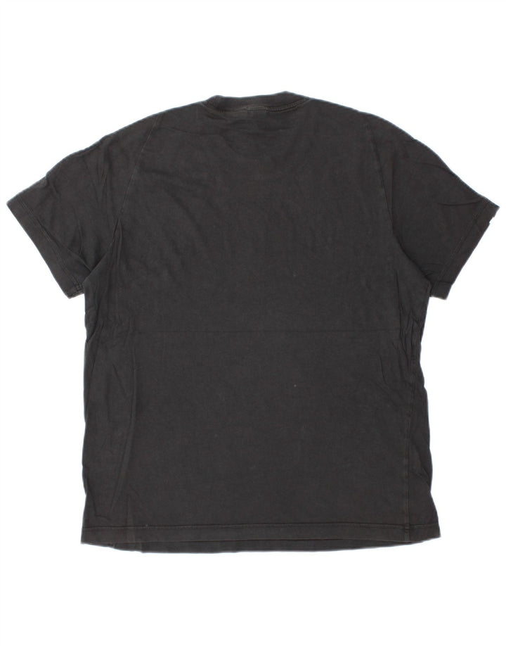 Tricou Bărbați Adidas Top Mediu Negru Bumbac
