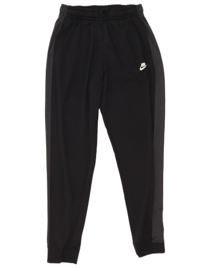 Pantaloni de trening Nike pentru bărbați Joggeri mari, negru, poliester color bloc