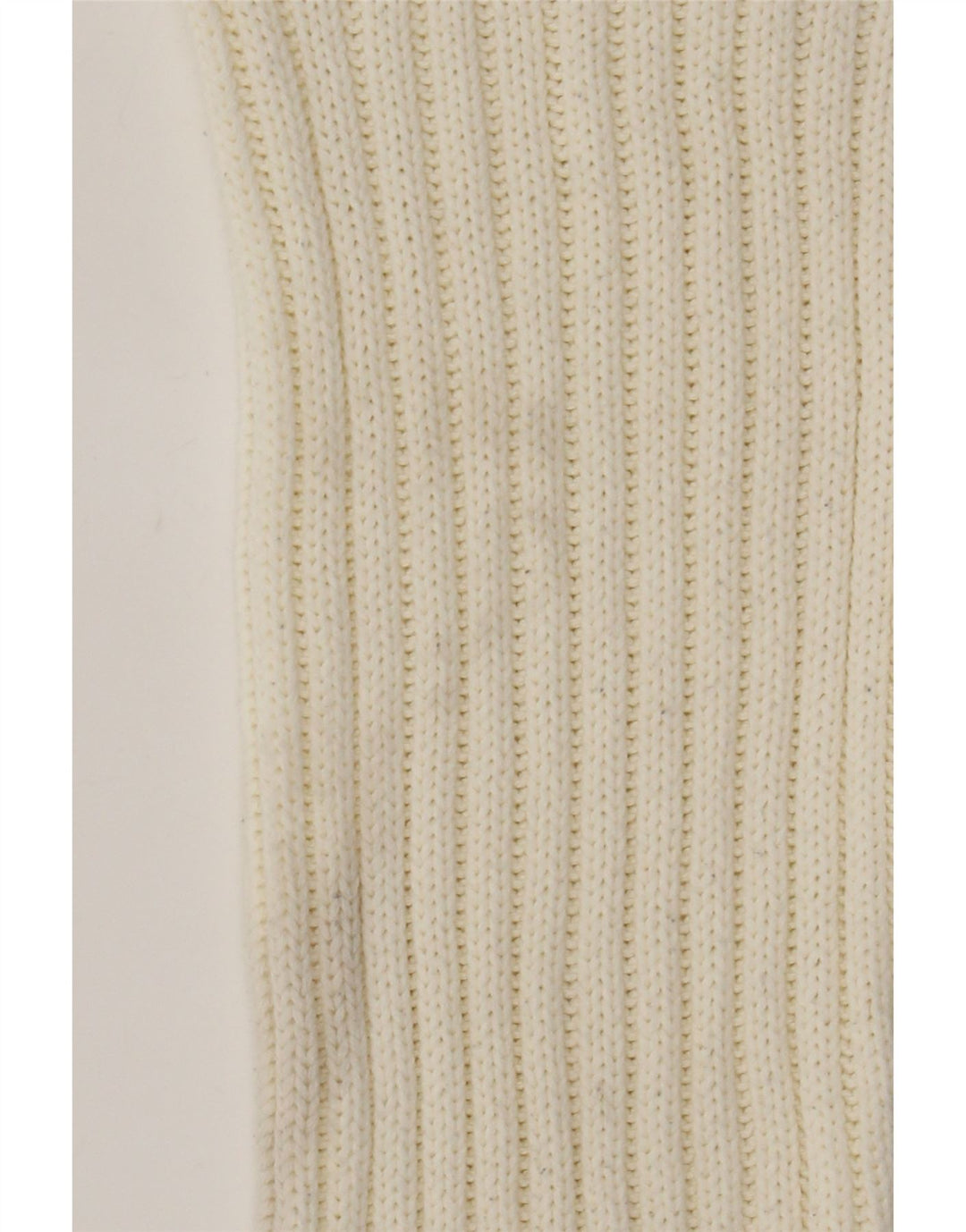 Pulover oversized cu gât rulat Zara pentru femei UK 10 Small White
