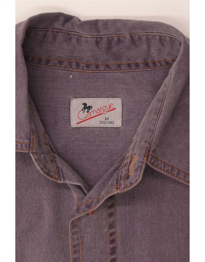 Camargue bărbați Dimensiune cămașă 39/40 Bumbac violet mediu