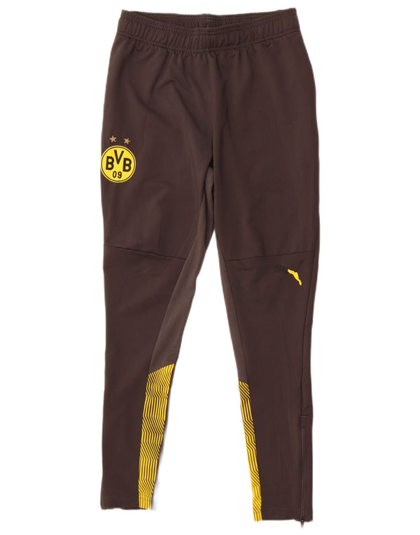 Pantaloni de trening Puma pentru femei BVB Dortmund UK 10 mici, gri, blocuri de culoare
