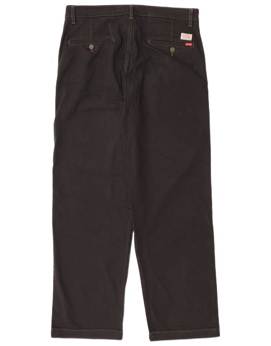 Pantaloni chino 540 drepti pentru bărbați LEVI'S L33 L29 bumbac negru