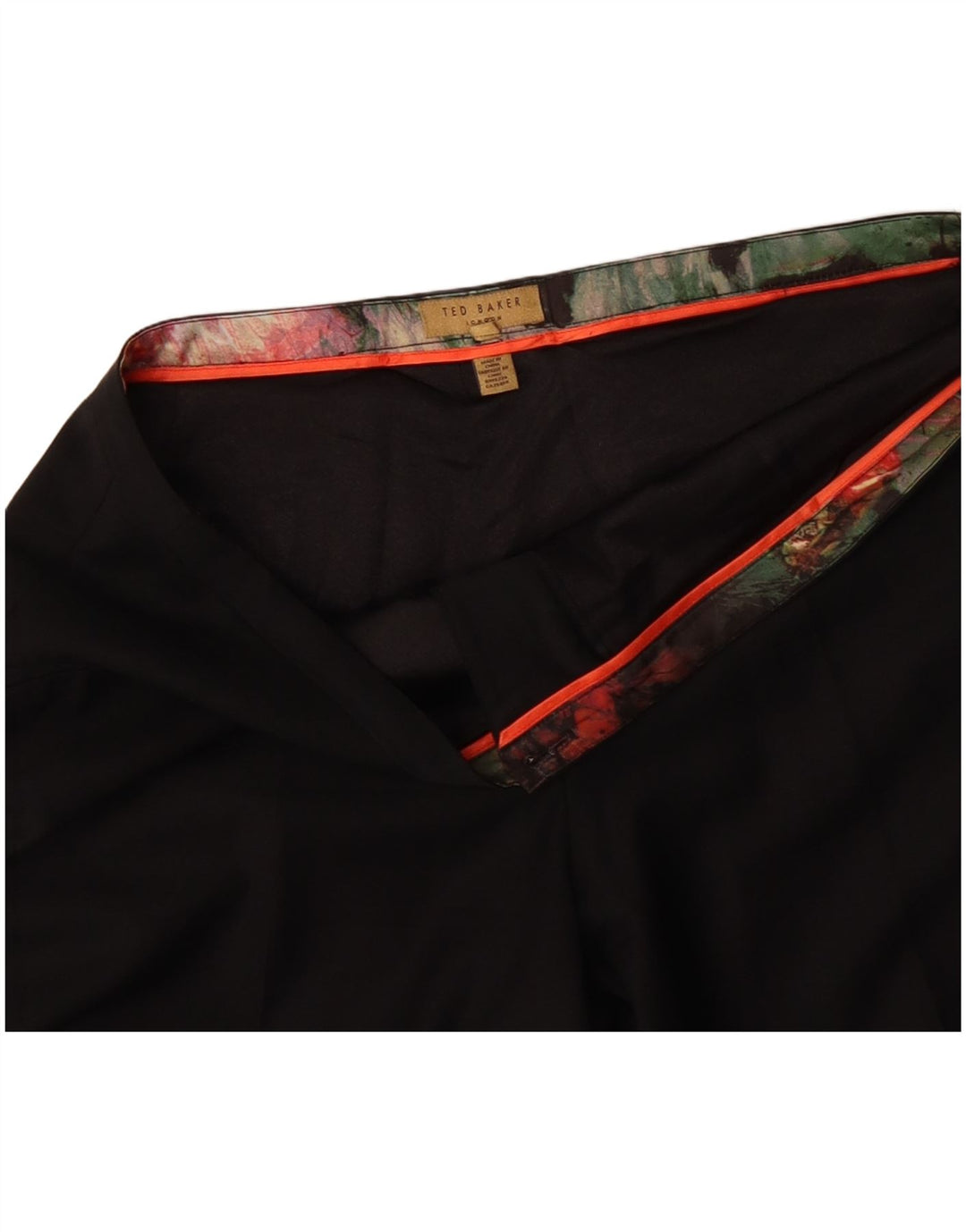 Pantaloni casual drepti pentru femei TED BAKER L38 L29 negri