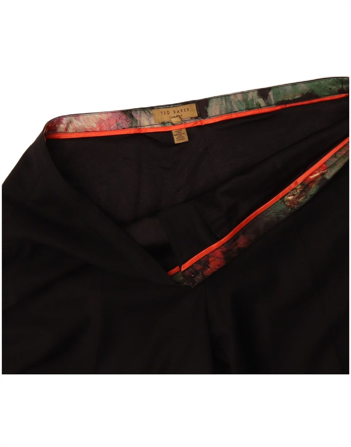Pantaloni casual drepti pentru femei TED BAKER L38 L29 negri