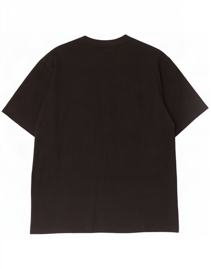 Tricou Bărbați Fila Top Mediu Negru Bumbac