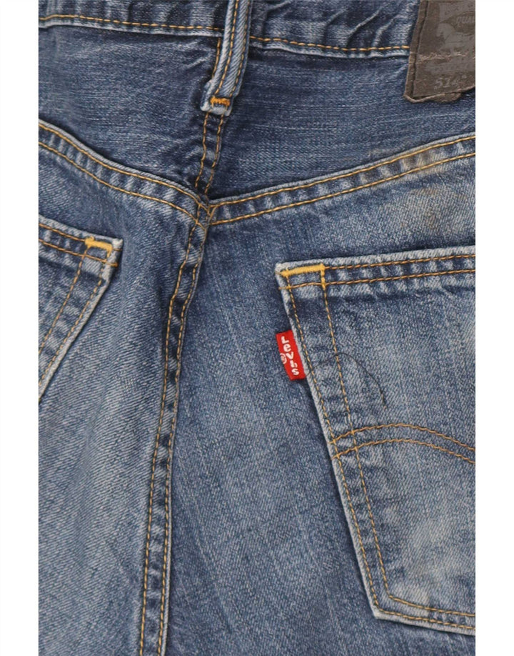Blugi drepti pentru bărbați Levi's 514 W32 L32 Bumbac albastru