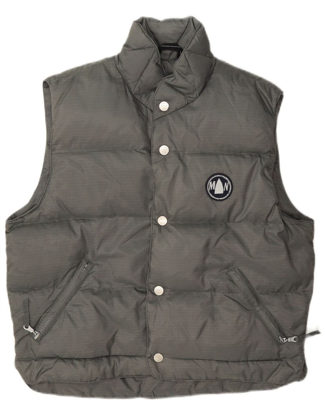 Gilet căptușit pentru bărbați Murphy & Nye UK 34 XS poliamidă gri