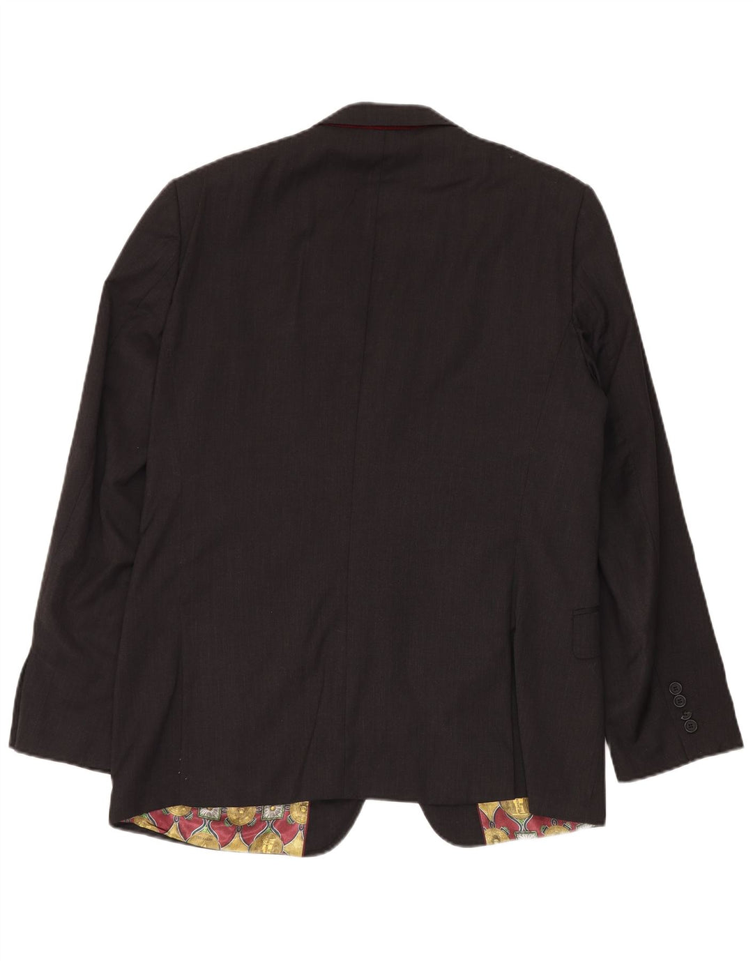 Jachetă Ted Baker pentru bărbați cu 2 nasturi, UK 44 2XL, lână neagră