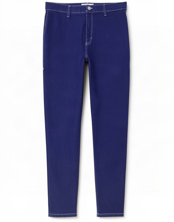 Blugi Topshop pentru femei Joni Slim W34 L29 Bumbac albastru