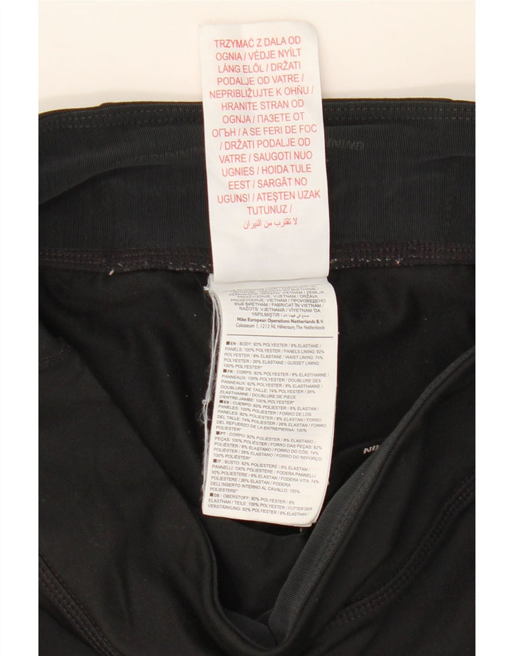 Leggings Dri Fit Nike Fete 12-13 ani Poliester negru mare