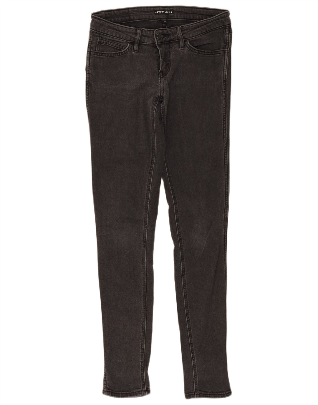 Blugi skinny Levi's pentru femei Line 8 W28 L32 gri