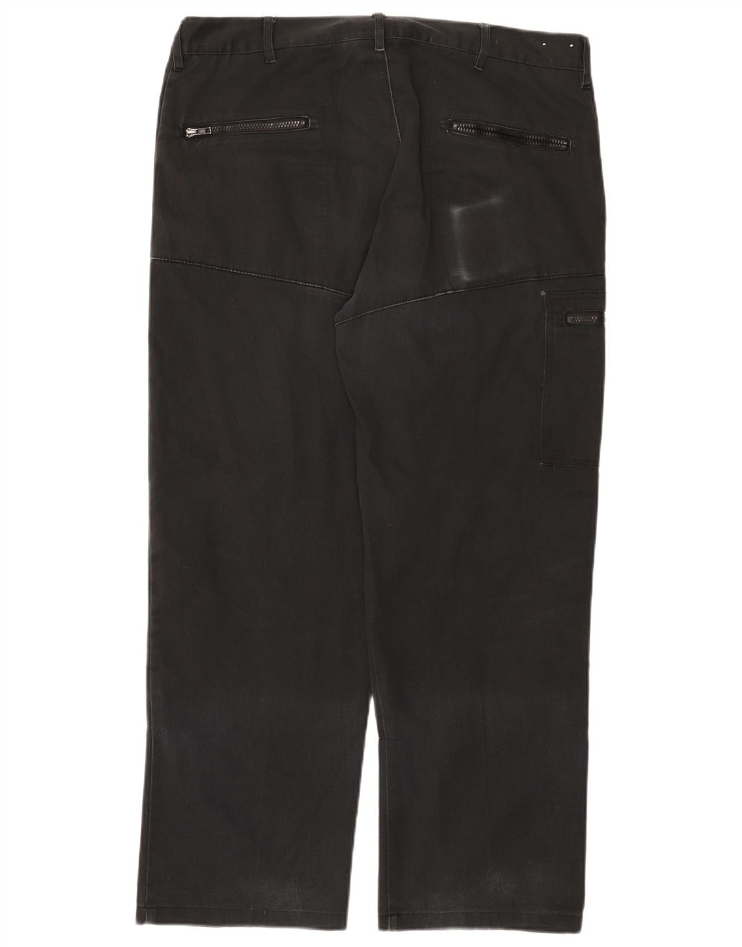 Pantaloni cargo dritti pentru bărbați Dickies W38 L29 poliester negru