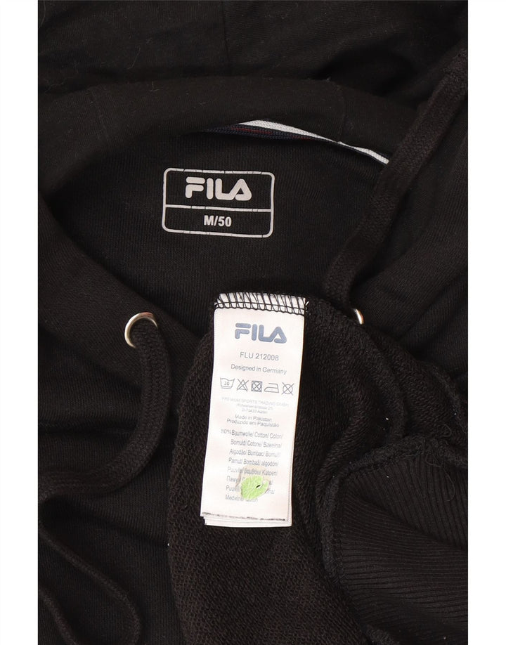 Pulover Fila pentru bărbați IT 50 Bumbac Negru Mediu