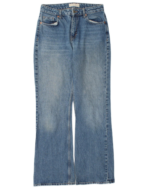 Topshop Blugi Bootcut pentru Damă W28 L32 Bumbac Albastru