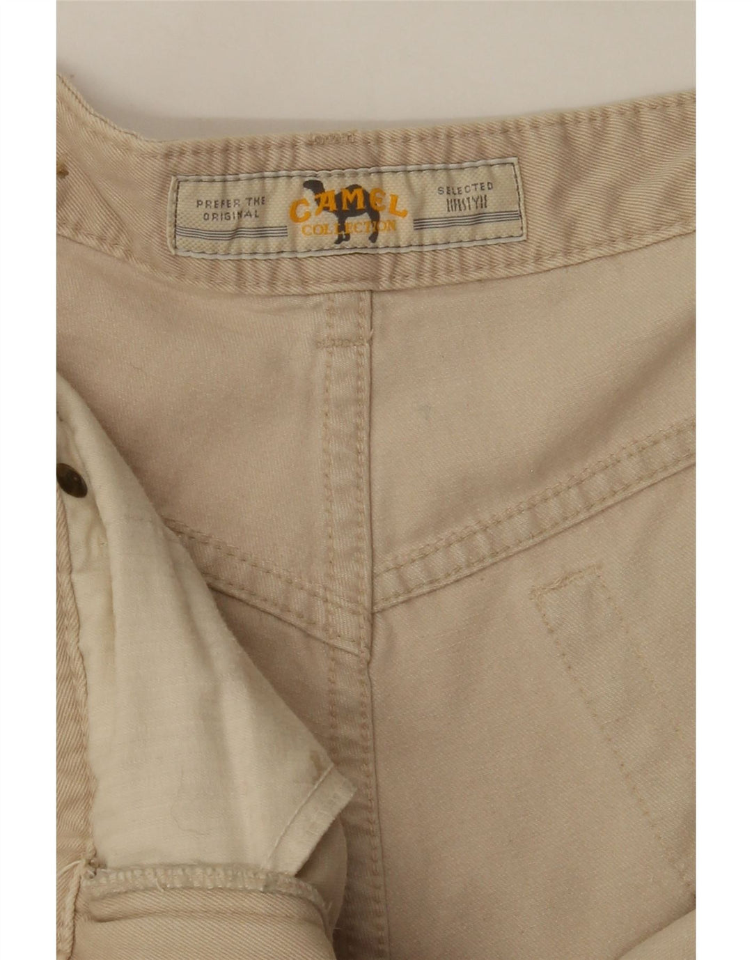 Blugi Capri pentru bărbați CAMEL ACTIVE W34 L20 Bej