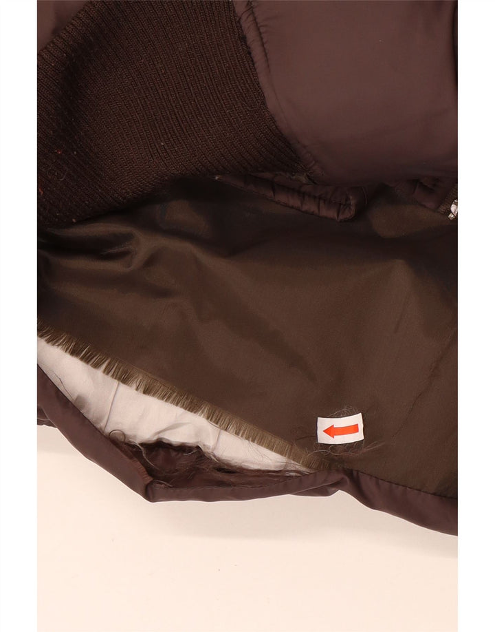 i Blues Jachetă supradimensionată pentru femei UK 10 Small Brown Poliamidă