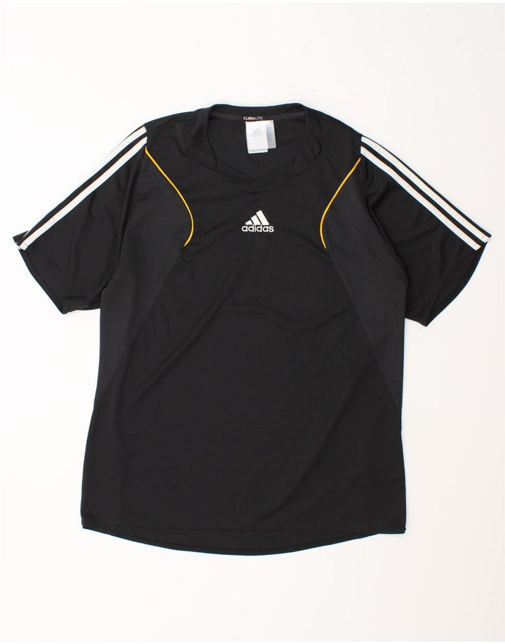 Tricou pentru bărbați Adidas Top mare poliester negru