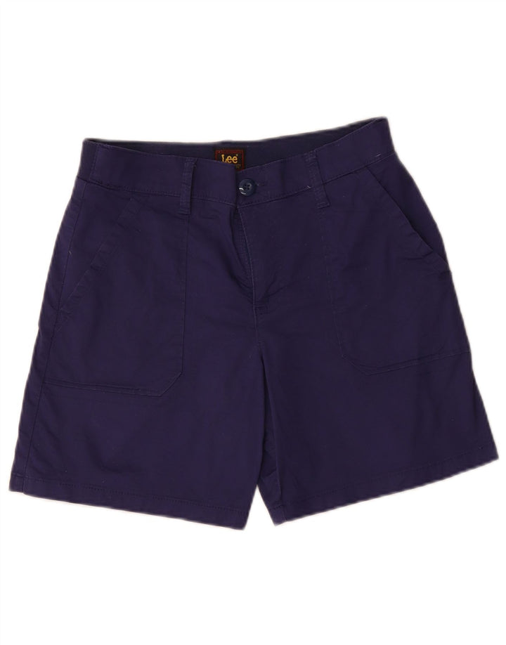 Pantaloni scurți chino pentru femei Lee US 6 Medium W30 Bumbac bleumarin