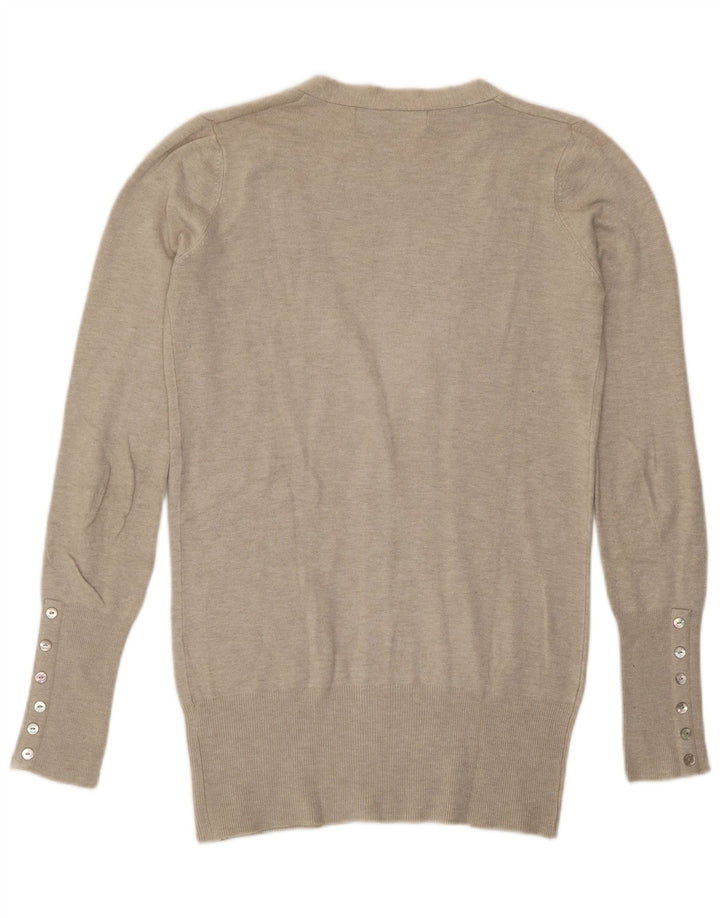Pulover cardigan pentru femei Zara UK 10 Small Gri