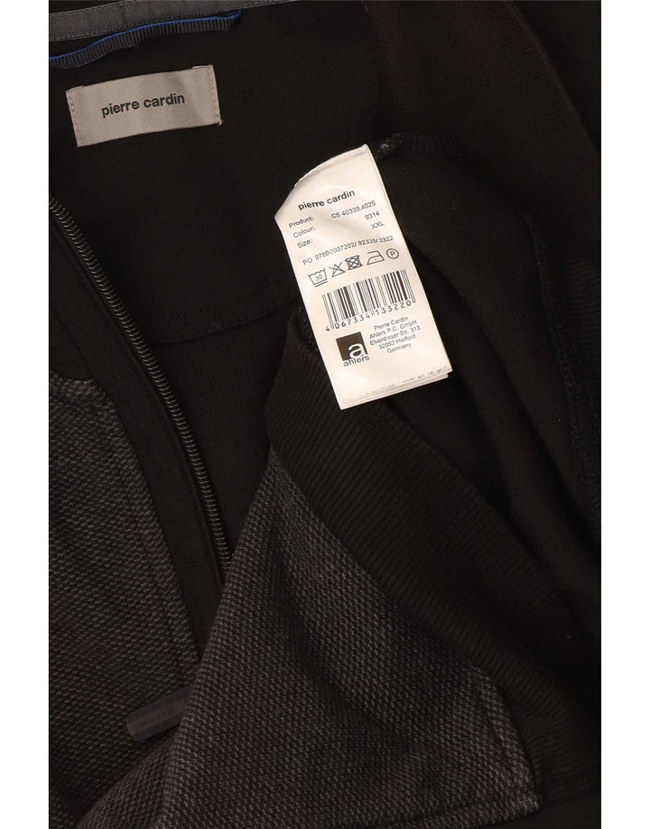 Jachetă de trening pentru bărbați Pierre Cardin, 2XL, bumbac color bloc, gri