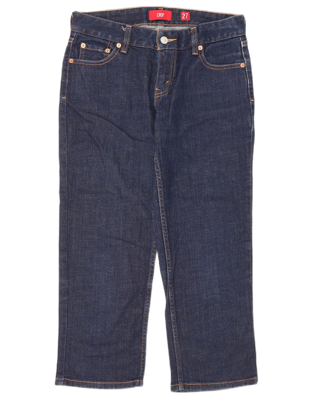Blugi tăiați Capri Levi's pentru femei W27 L22 bumbac bleumarin