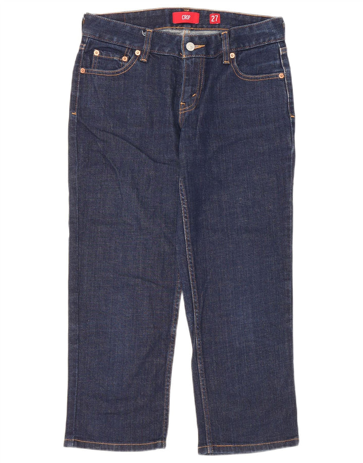 Blugi tăiați Capri Levi's pentru femei W27 L22 bumbac bleumarin