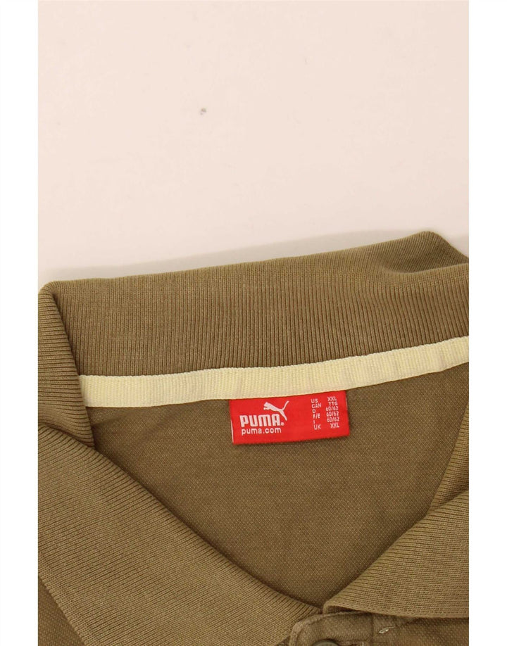 Tricou polo pentru bărbați Puma 2XL kaki