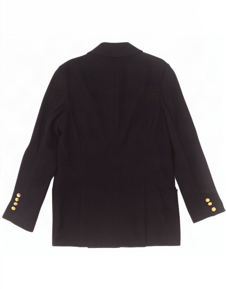 Jachetă Blazer Femei Herno cu 2 nasturi IT 44 Mediu Lână bleumarin