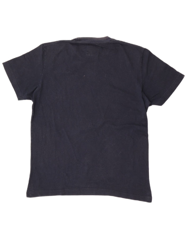 Uniformă Bărbați Tricou grafic Top XL Bumbac bleumarin