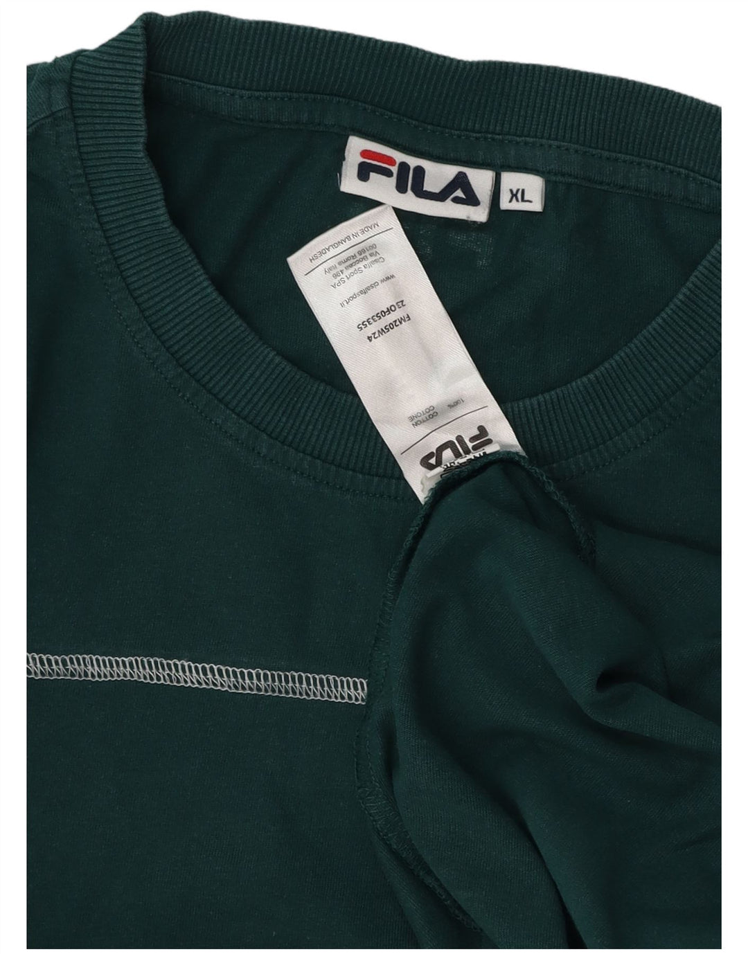 Tricou Bărbați Fila Top XL Bumbac Verde