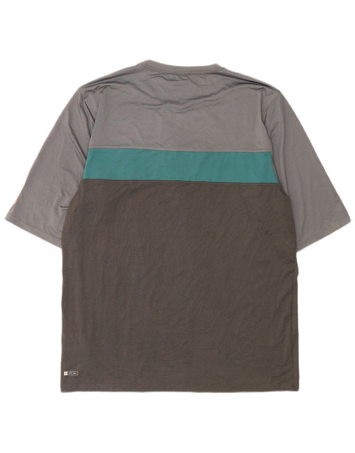 Tricou Bărbați RIP CURL Top 2XL Gri Poliester Colorblock