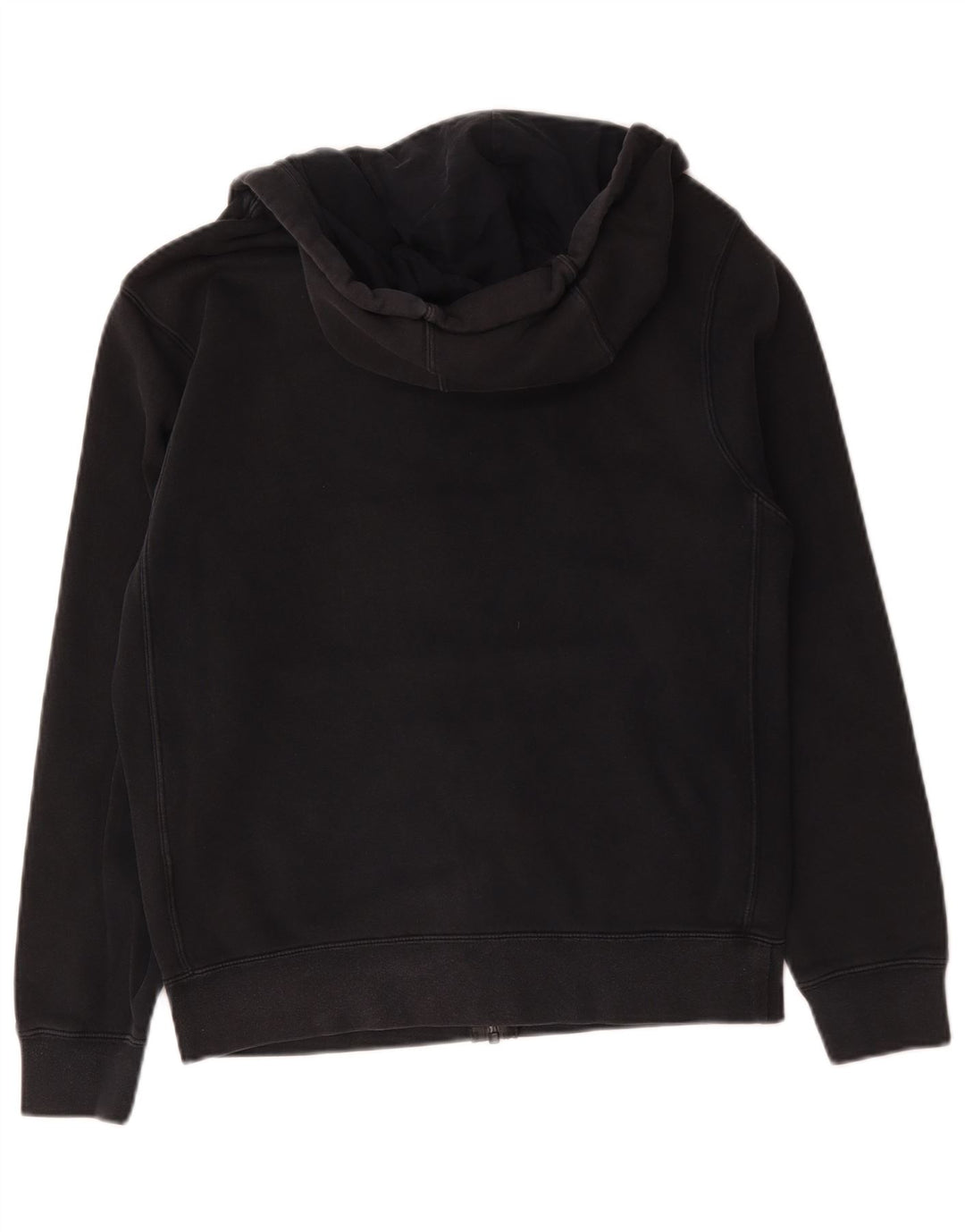 Pulover Nike pentru bărbați, cu fermoar, bumbac, negru